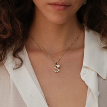 Initial Necklace Set | 14K Yellow Gold Vermeil