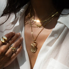 Inner Compass Necklace Set | 14K Yellow Gold Vermeil