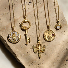 Inverted Torch Necklace | 14K Yellow Gold Vermeil