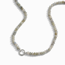 Labradorite Charm Collector Necklace | Sterling Silver
