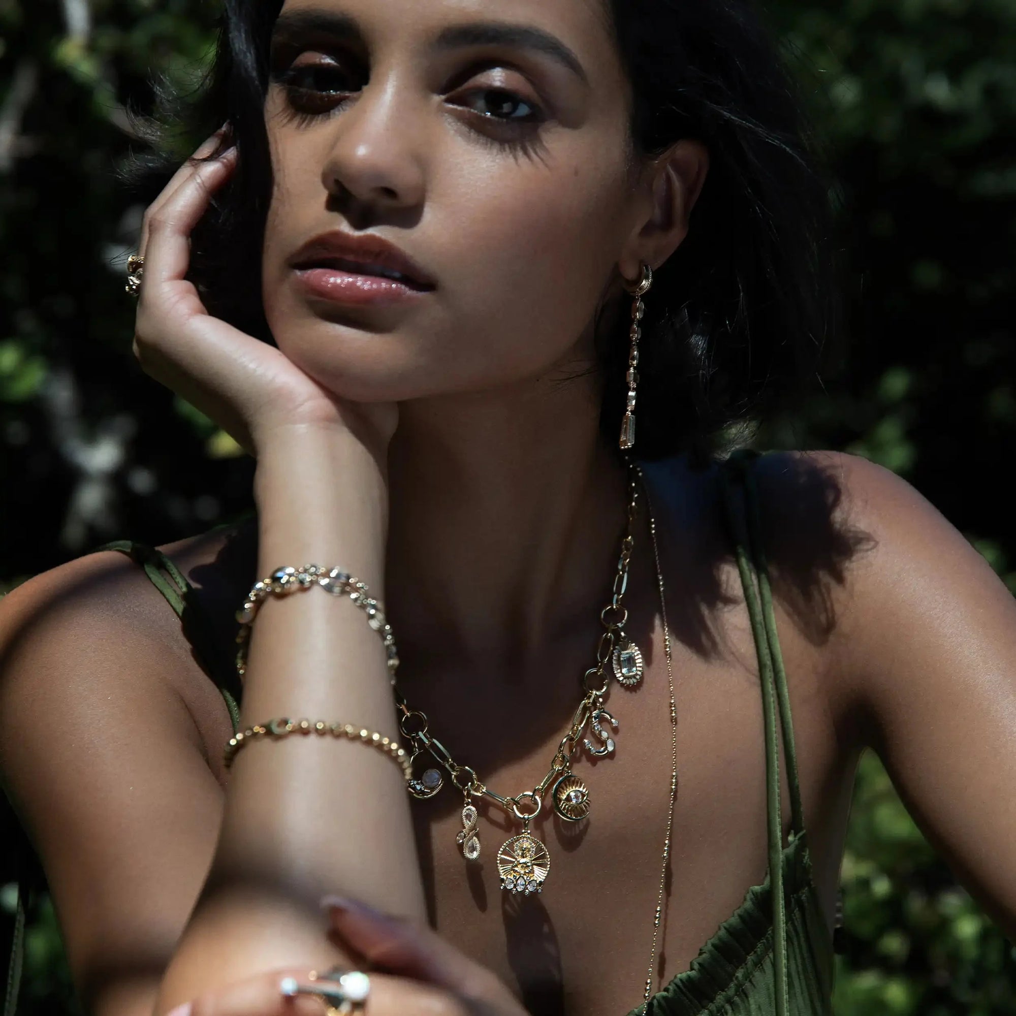 Lady Buddha Necklace | Sterling Silver
