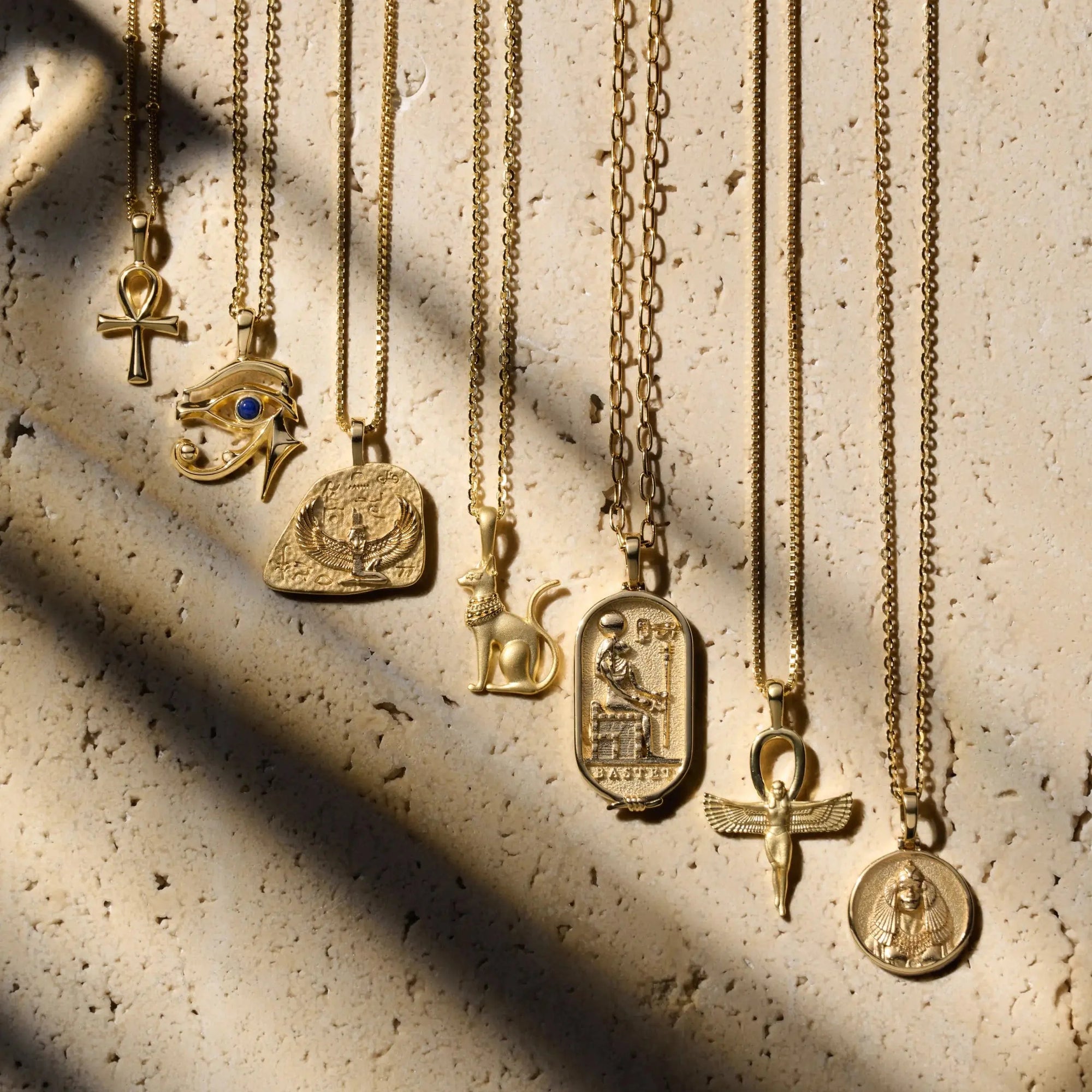 Mini Cleopatra Necklace | Sterling Silver