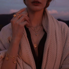 Mistress of the Moon Necklace Set | 14K Yellow Gold Vermeil