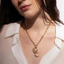 Moonstruck Gemstone Charm Necklace | Sterling Silver