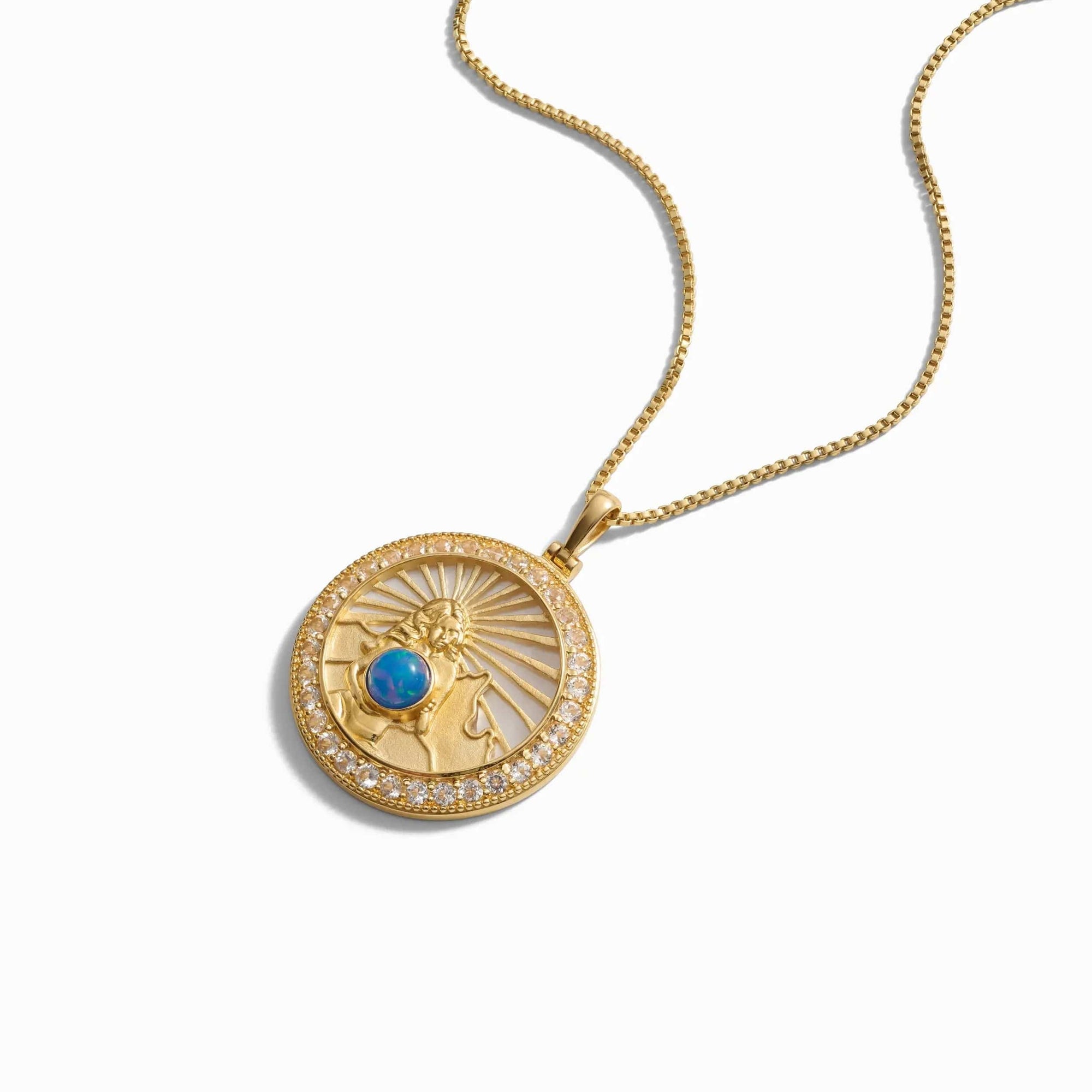 Mother Earth Necklace | 14K Yellow Gold Vermeil