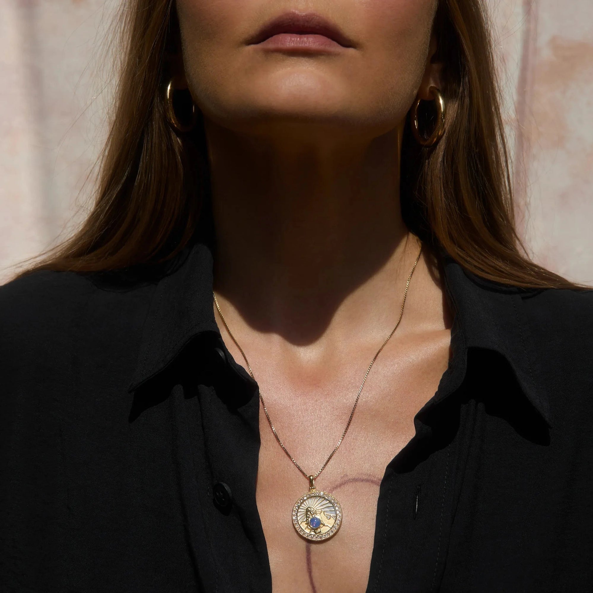 Mother Earth Necklace | 14K Yellow Gold Vermeil