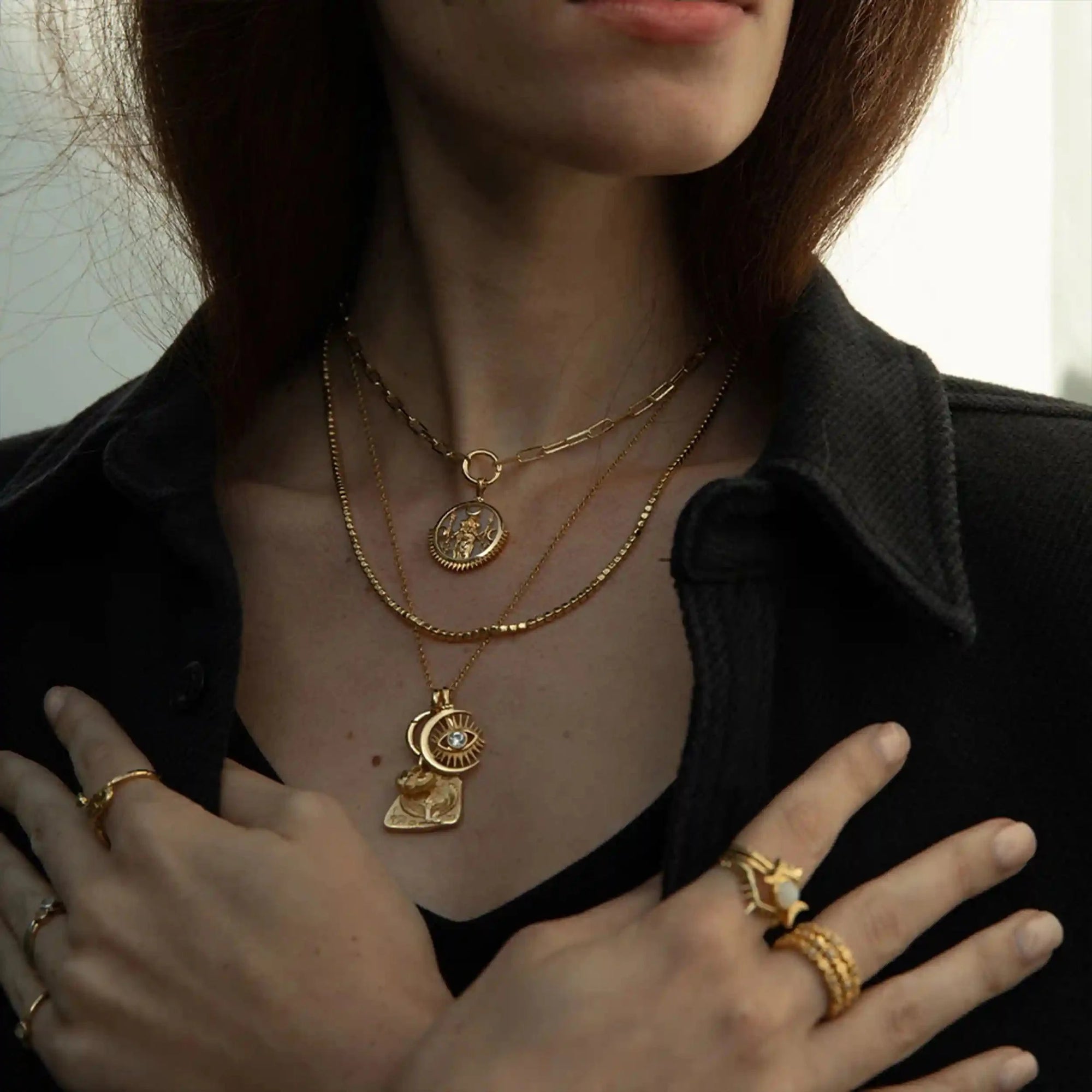 Special Edition Hecate Necklace | 14K Yellow Gold Vermeil
