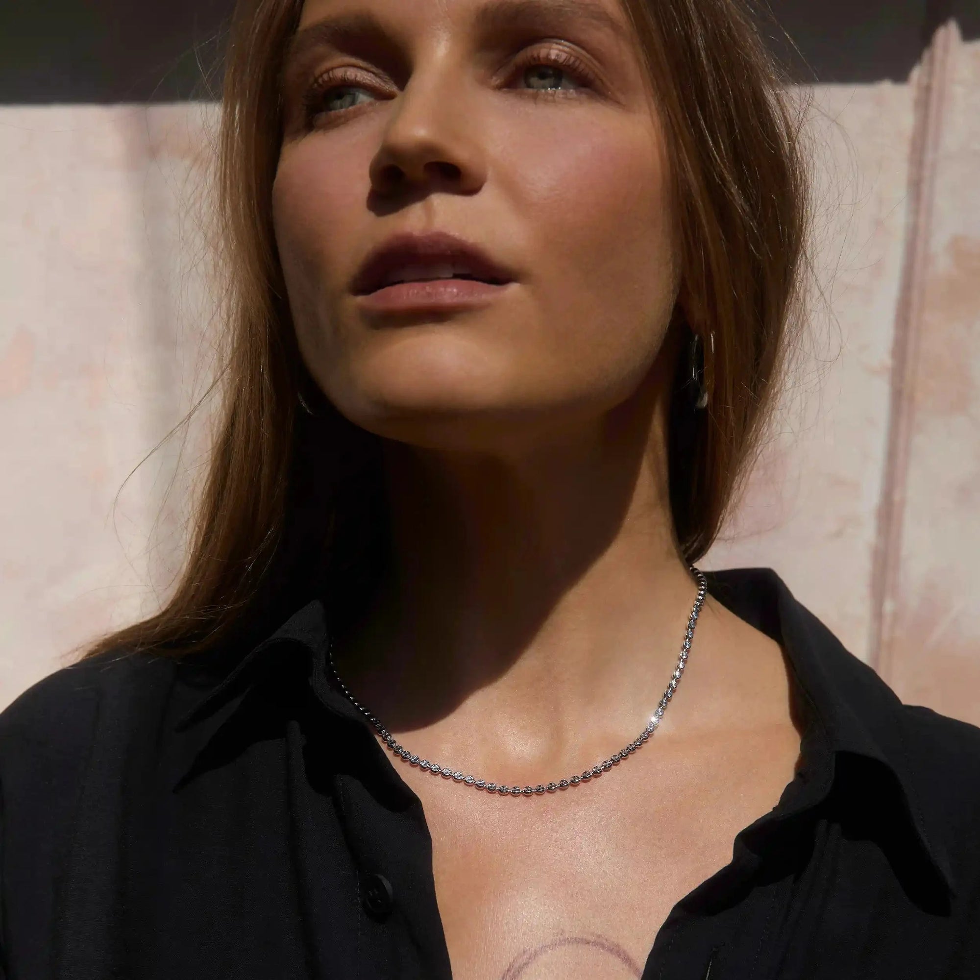 Stardust Chain Necklace | Sterling Silver