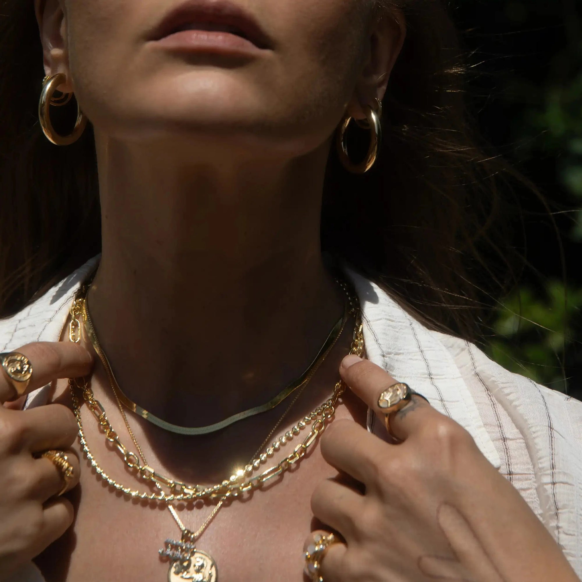 Stardust Chain Necklace | Sterling Silver