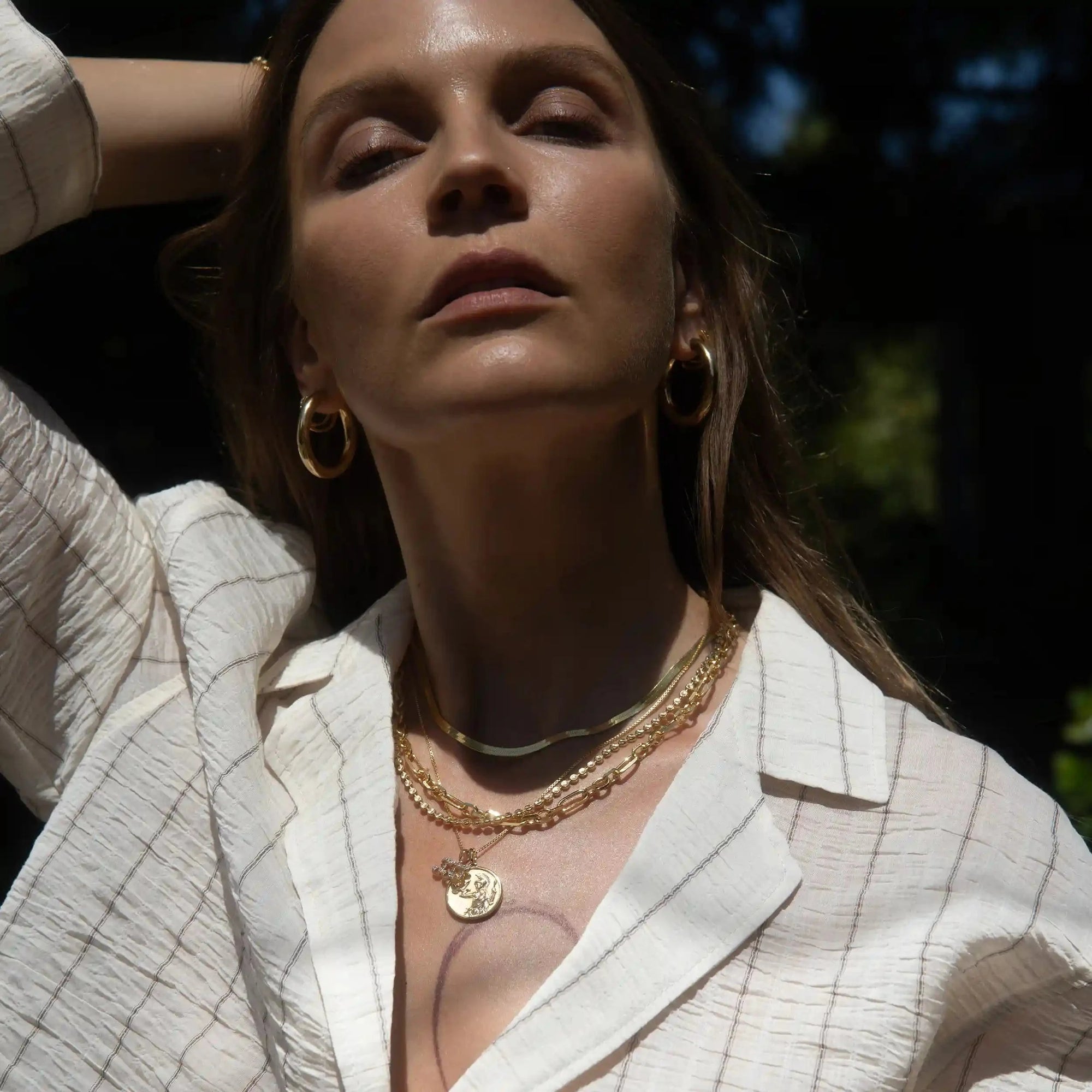 Stardust Chain Necklace | Sterling Silver