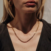 Station to Station Cuban Chain Necklace | 14K Yellow Gold Vermeil