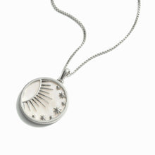 Celestial Mother of Pearl Necklace | Sterling Silver