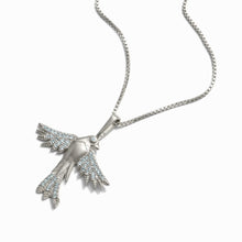 Suffragist Bluebird Necklace | Sterling Silver