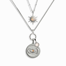 Eye On the Sky Necklace Set | Sterling Silver