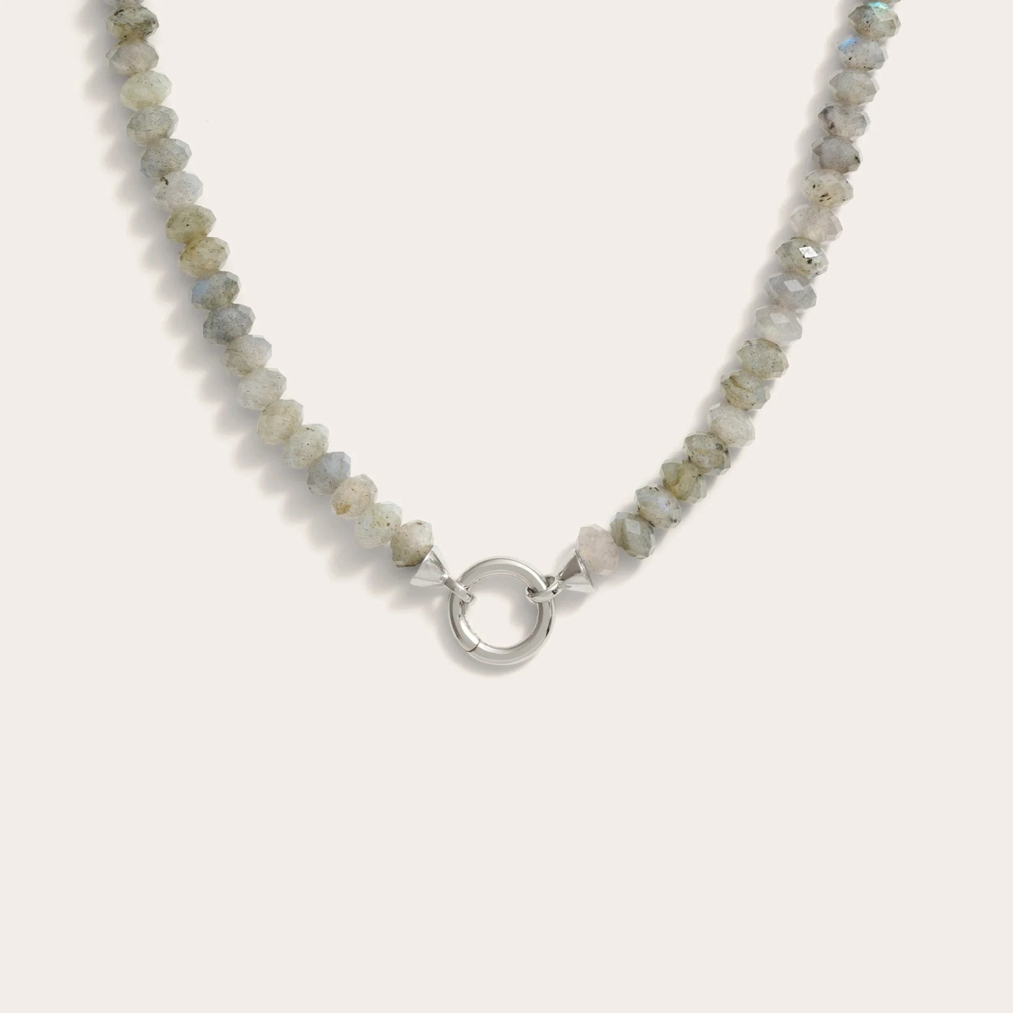 Gemstone Bead Charm Collector | Sterling Silver | Multi