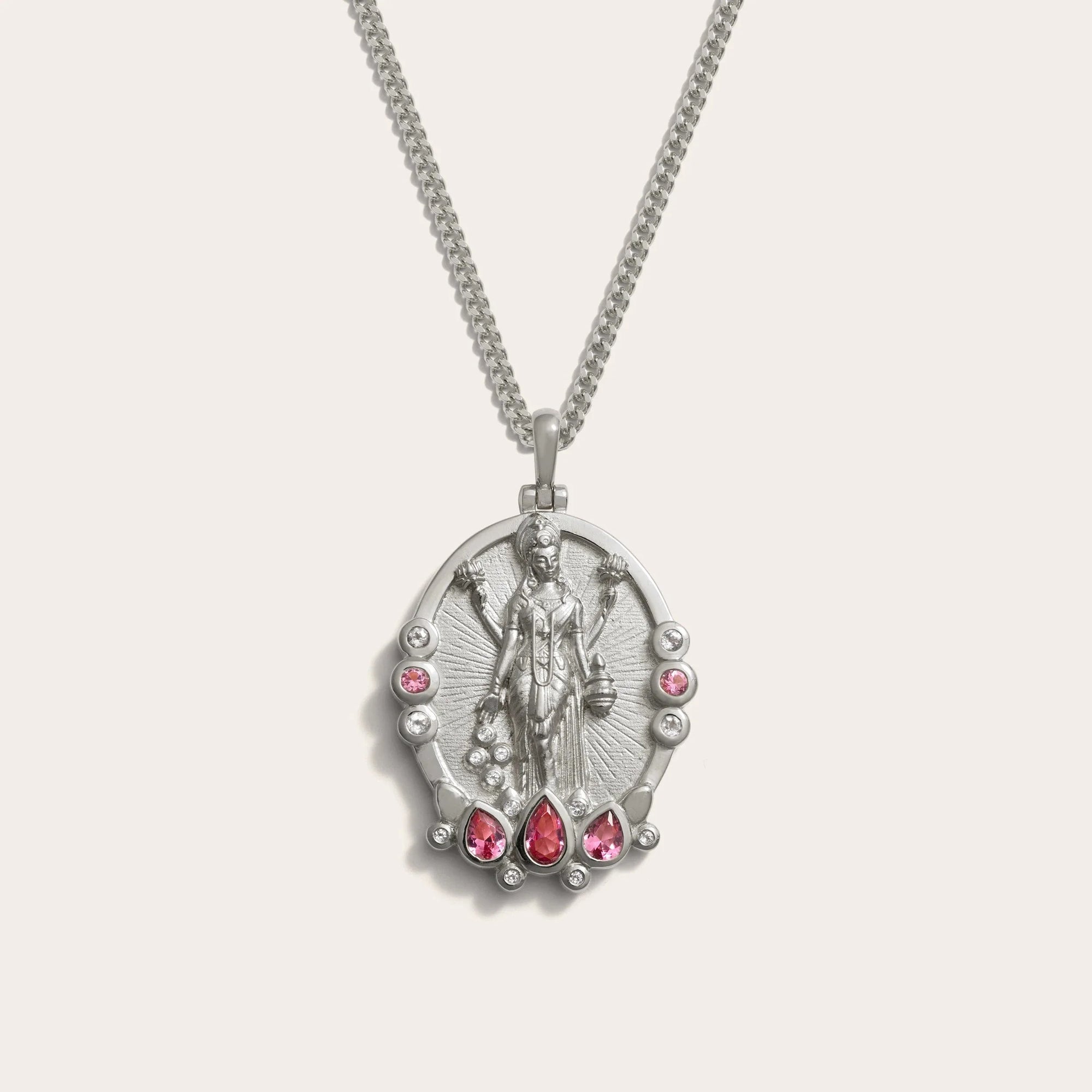 Lakshmi Necklace | Sterling Silver