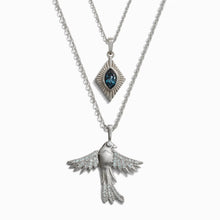 Suffraget Bluebird and London Blue Aura Set | Sterling Silver
