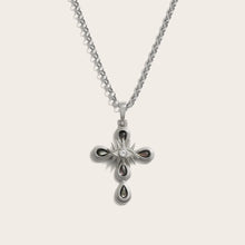 Third Eye Cross Necklace | Sterling Silver