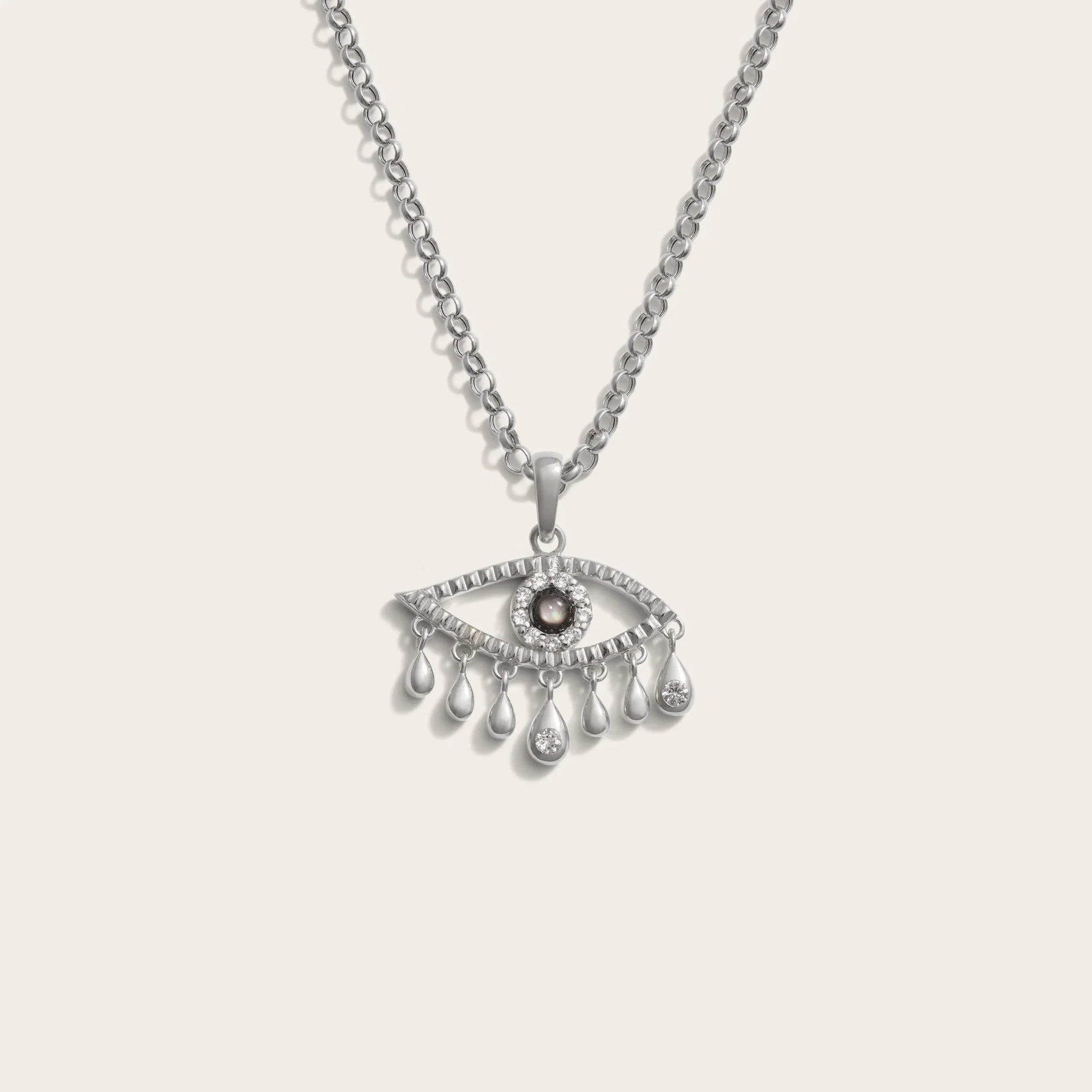 Third Eye Necklace | Sterling Silver