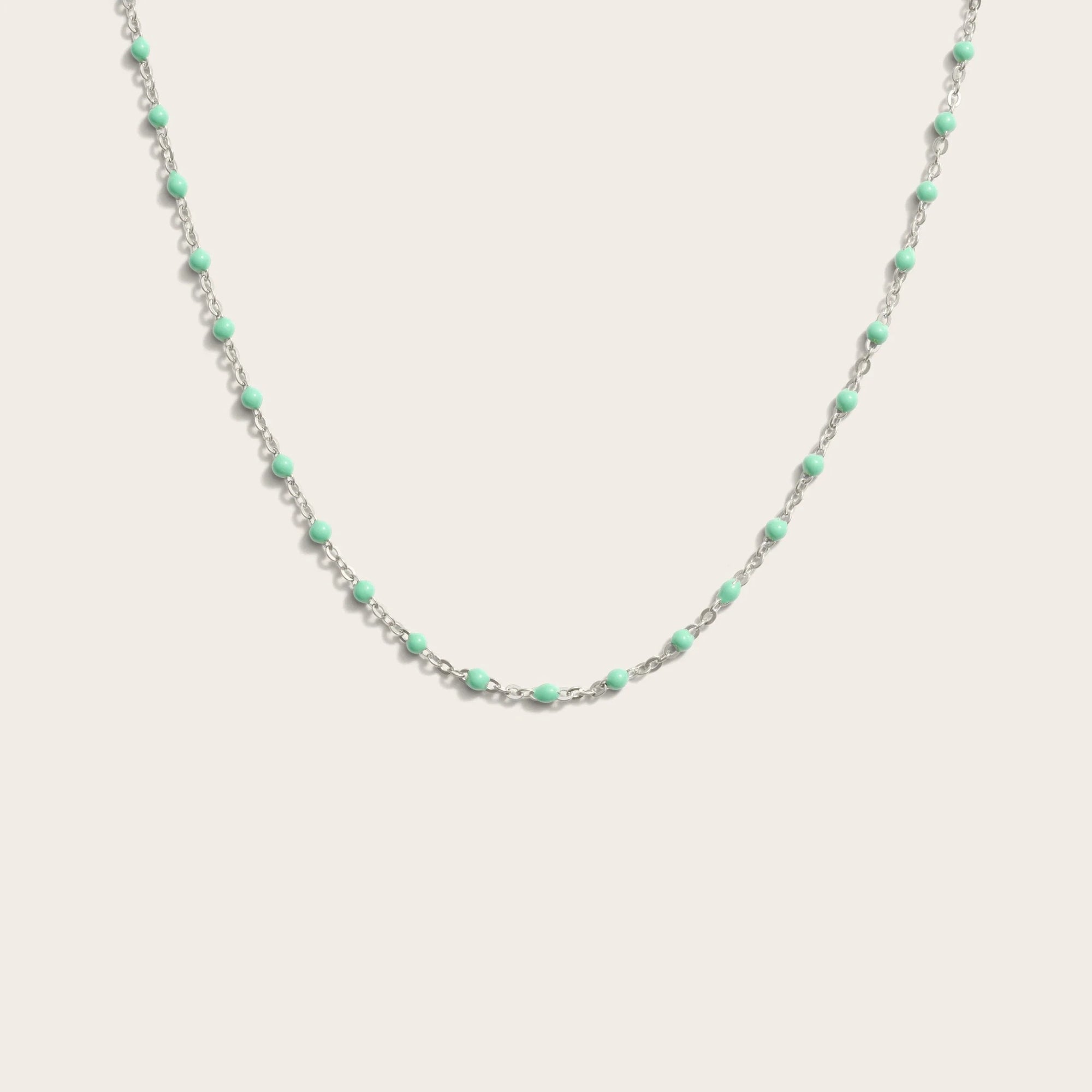 Pop Of Color Necklace | Sterling Silver