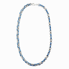 Chunky Colored Enamel Necklace | Sterling Silver | Multi