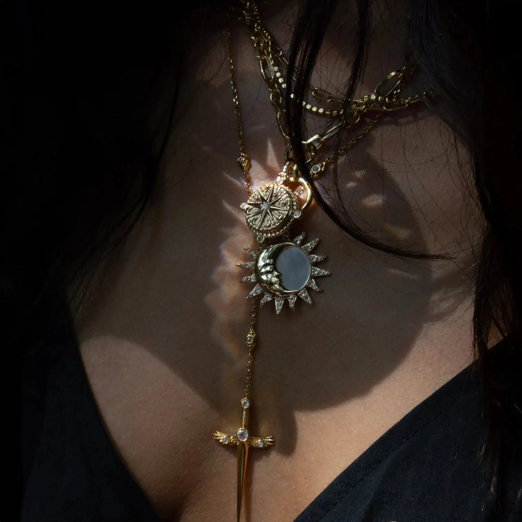 True North Charm Necklace | Sterling Silver