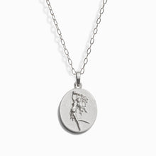 Awe Inspired Necklaces Zodiac Goddess Pendant + Mini Paperclip Chain