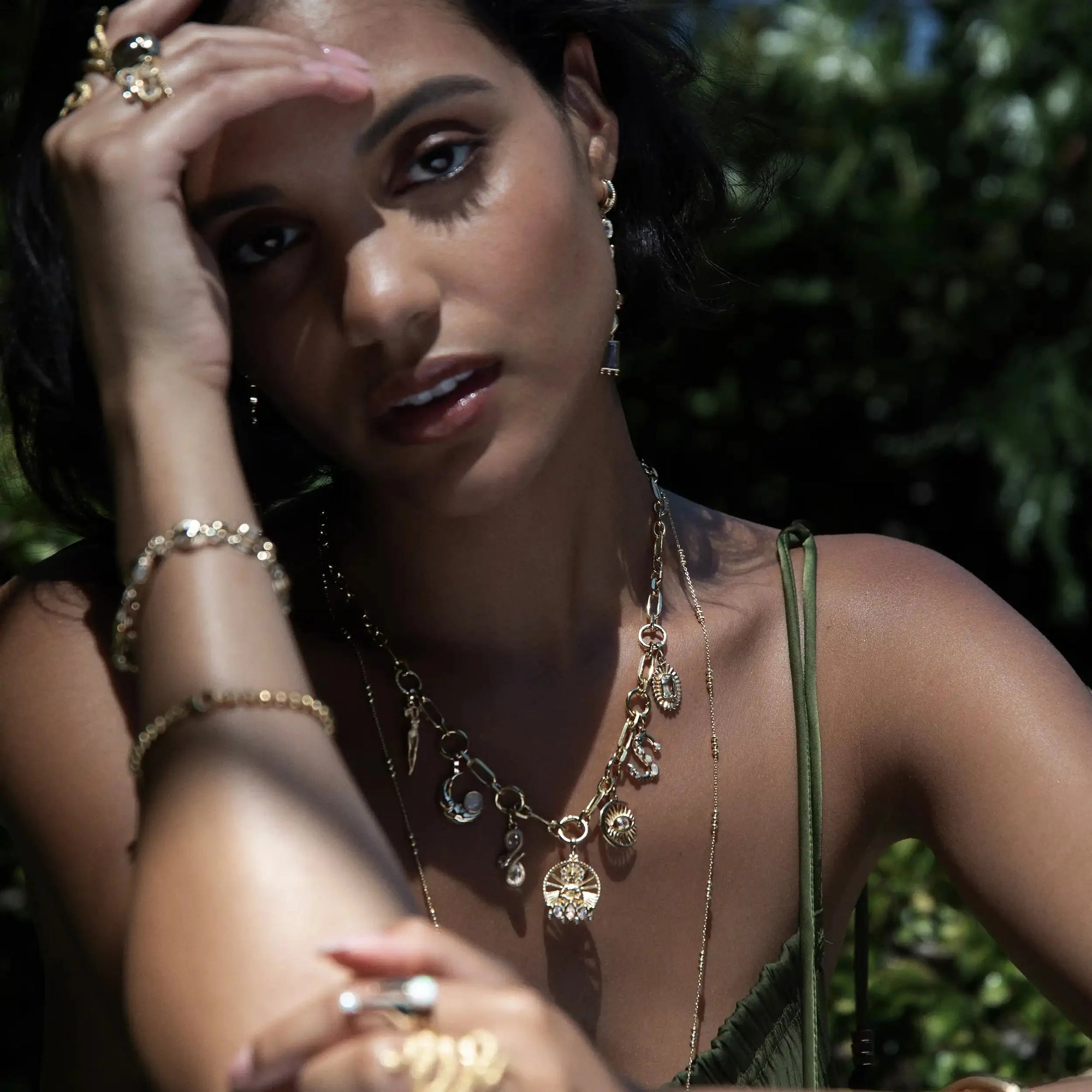 Lady Buddha Necklace | Sterling Silver