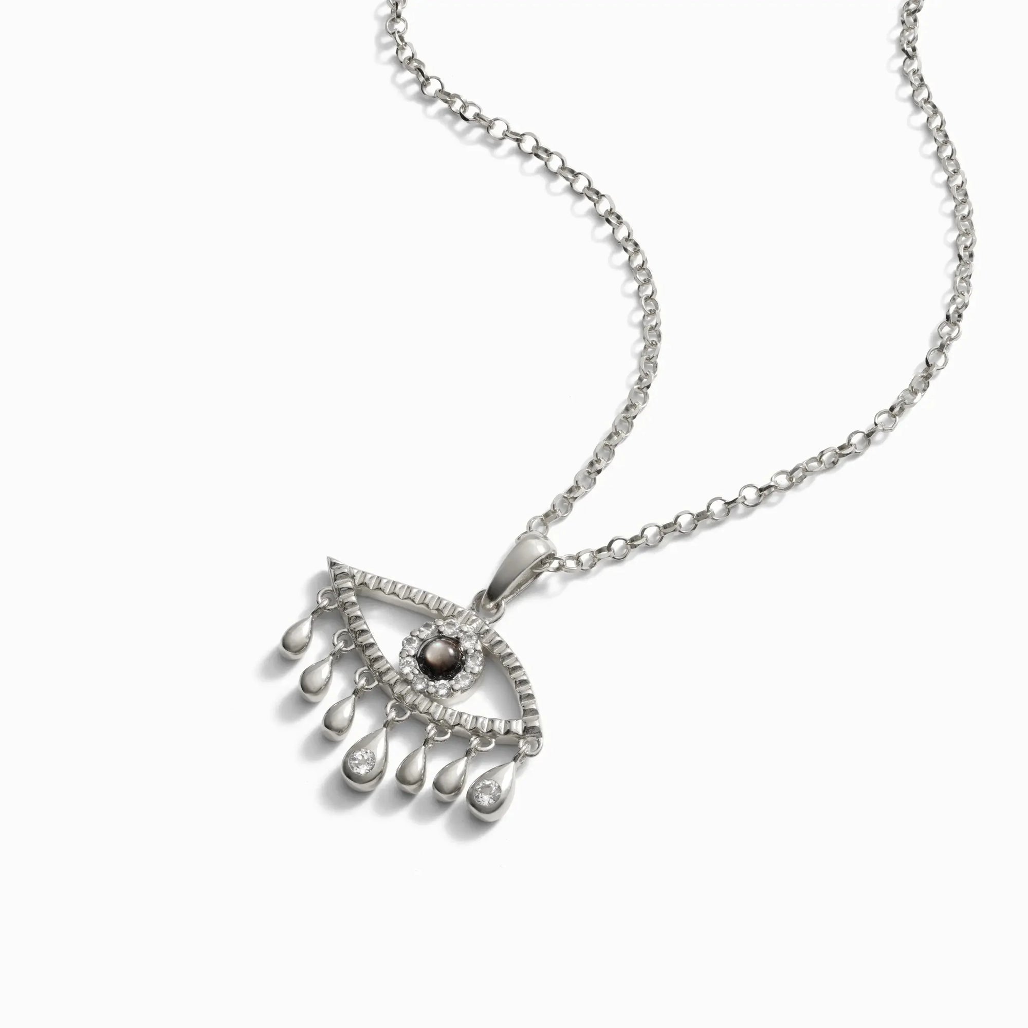 Third Eye Necklace | Sterling Silver