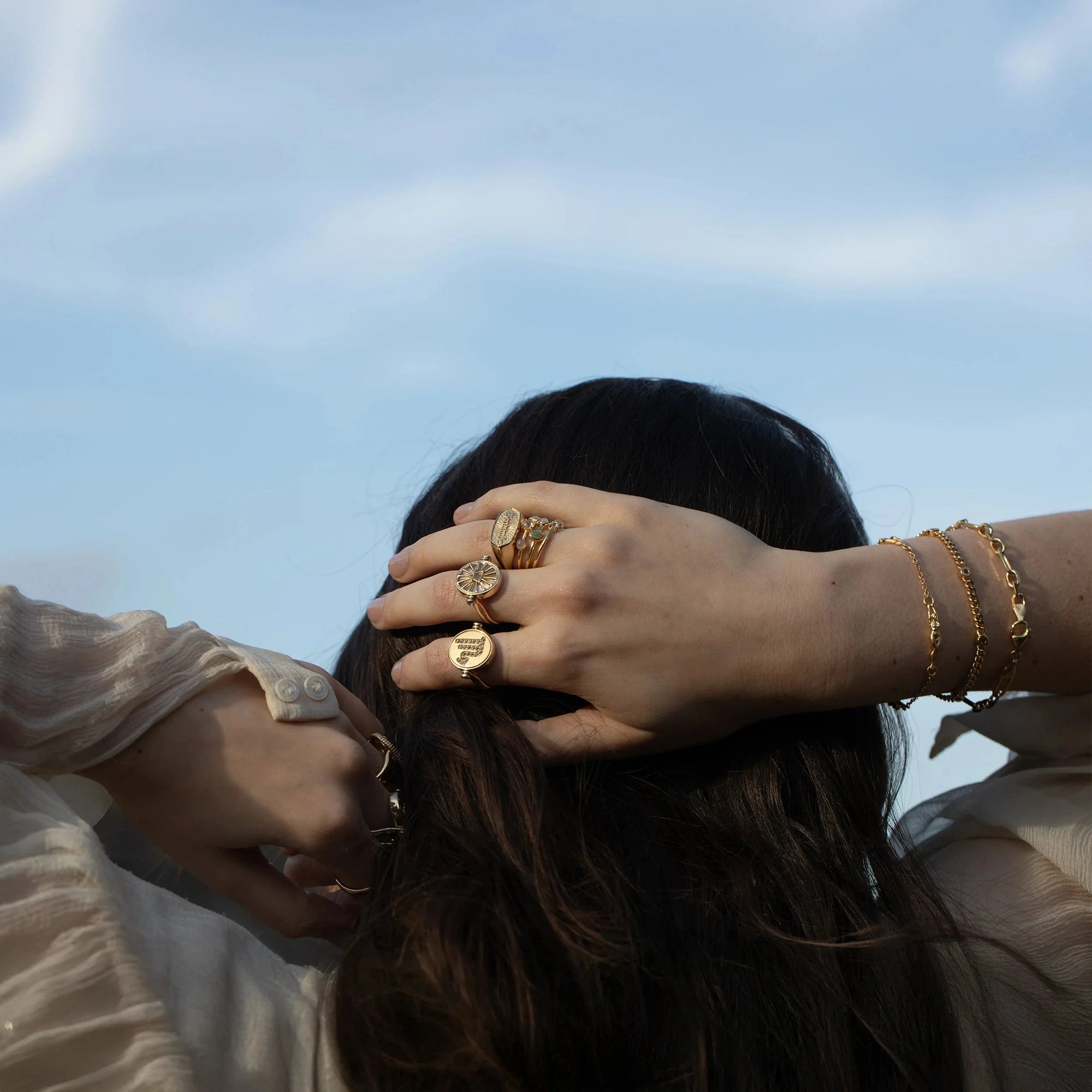 Leo & Fire Flip Ring | Sterling Silver