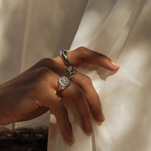 Celestial Evil Eye Ring | 14K Yellow Gold Vermeil