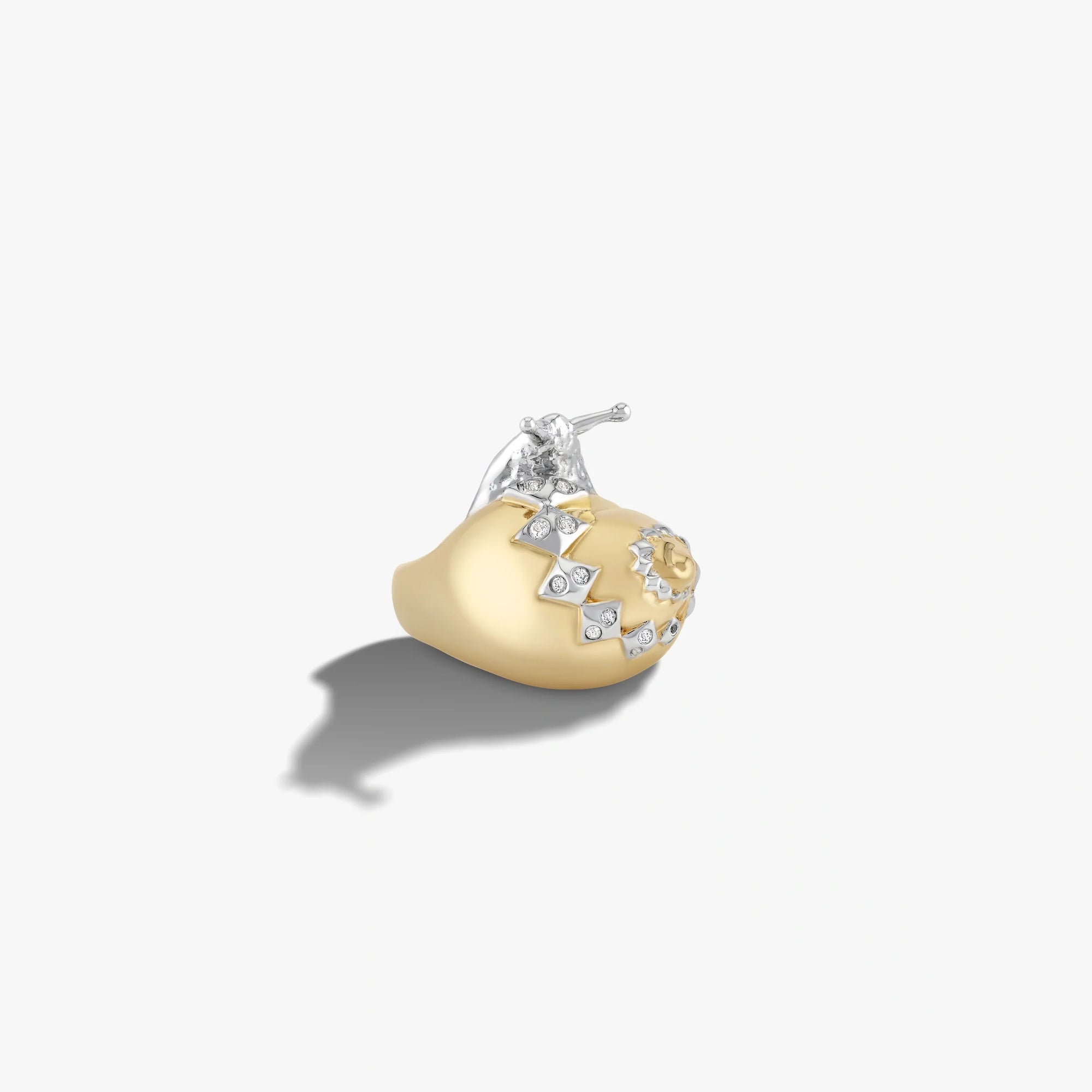 Awe Inspired  Rings Gemstone Snail Ring