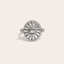Libra & Air Flip Ring | Sterling Silver