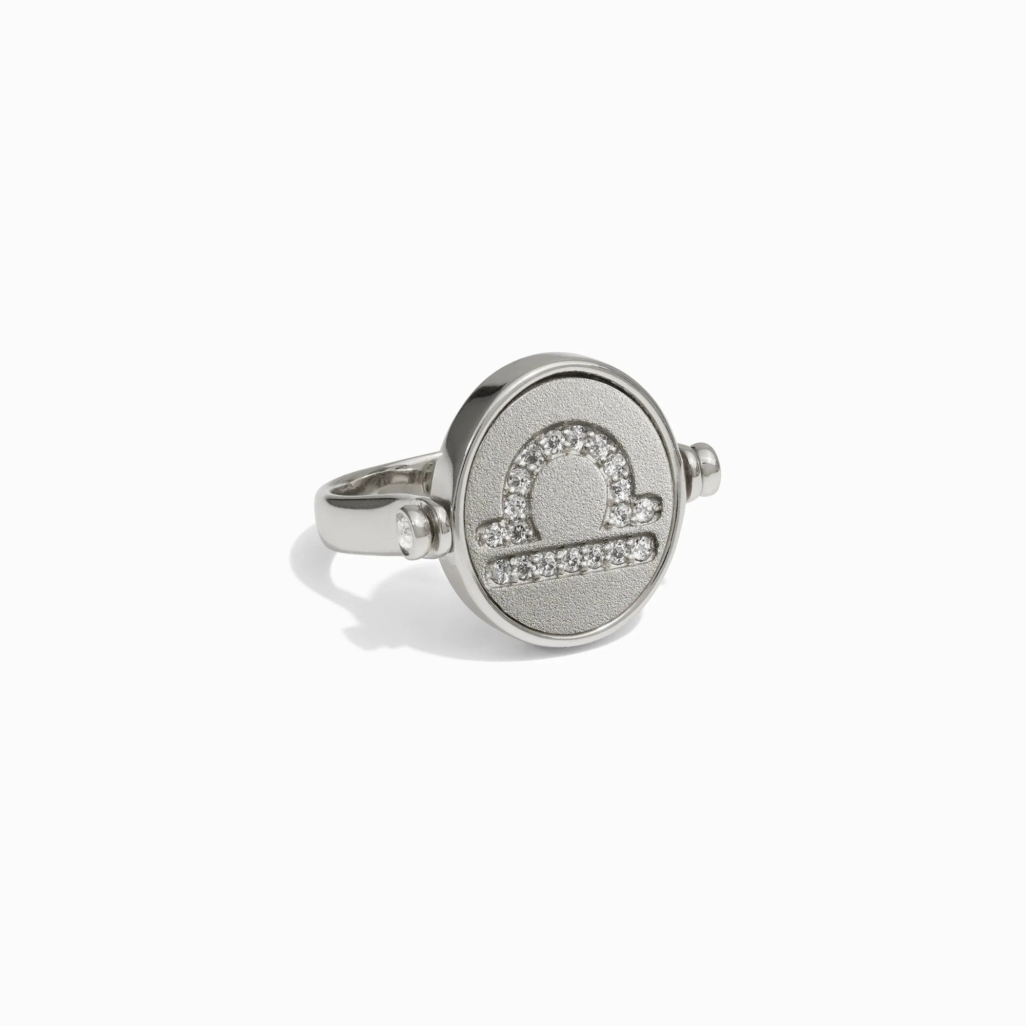 Libra & Air Flip Ring | Sterling Silver
