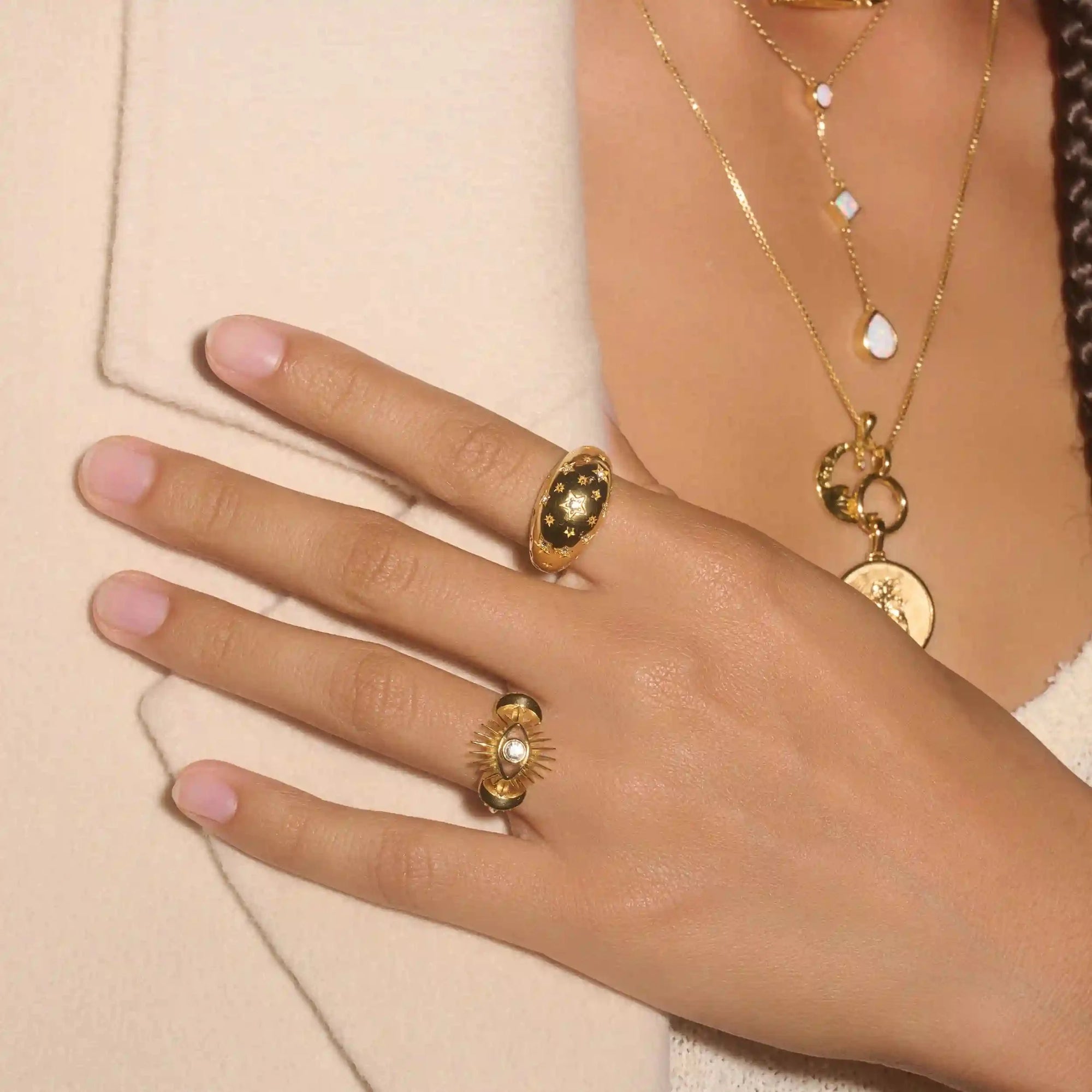 Awe Inspired  Rings Starry Night Ring