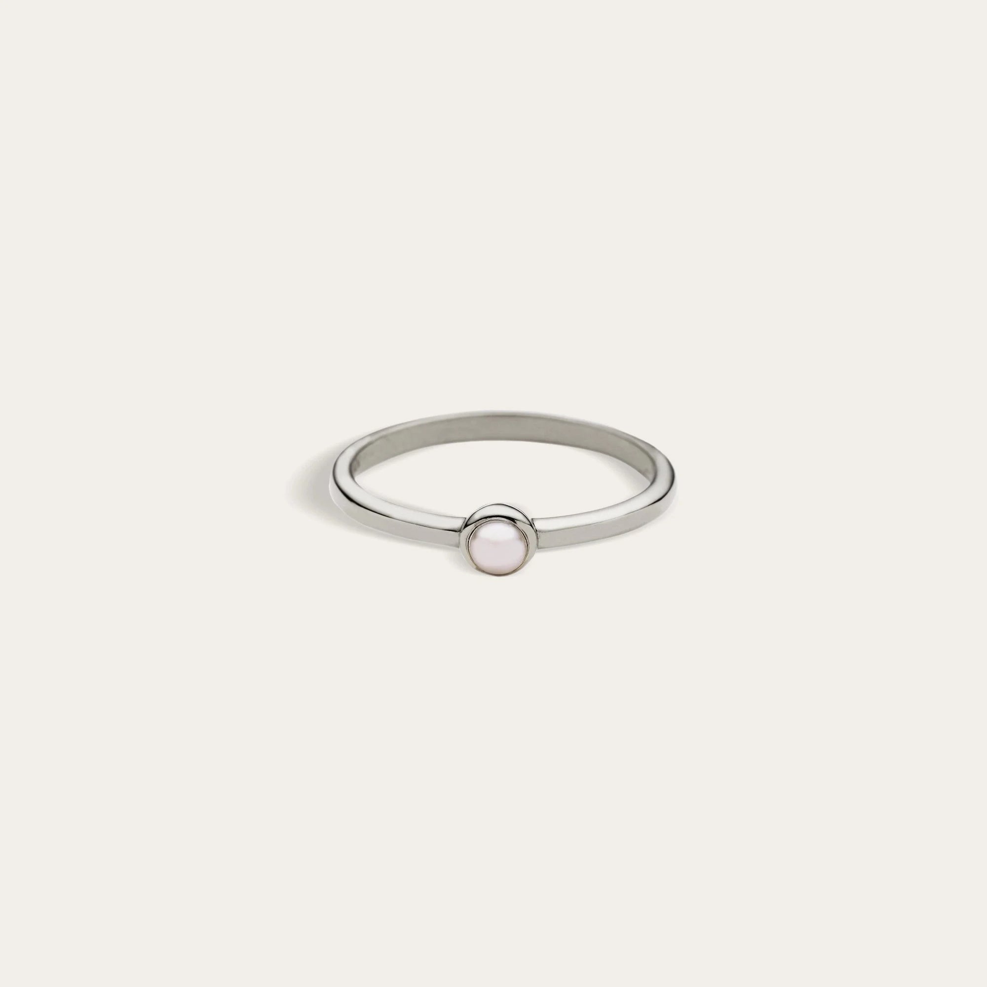 Pearl Ring | Sterling Silver