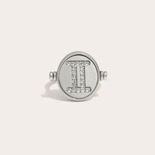 Gemini & Air Flip Ring | Sterling Silver