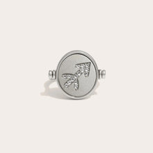 Sagittarius & Fire Flip Ring | Sterling Silver