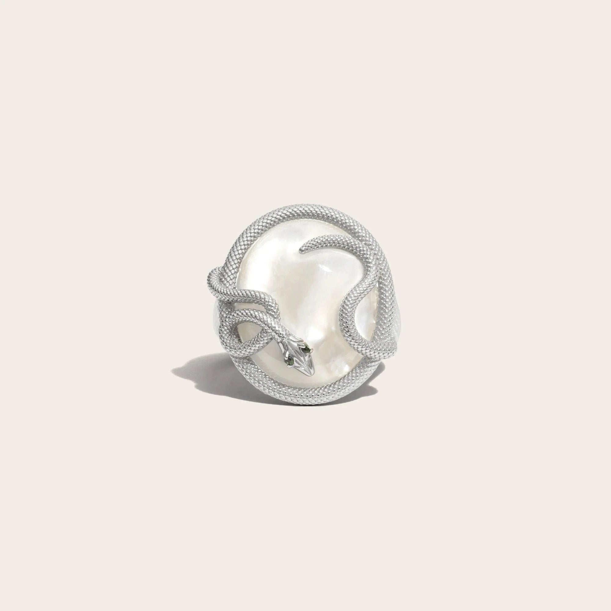 Snake Statement Ring | Sterling Silver