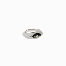 Third Eye Black Mother of Pearl Ring | Sterling Silver