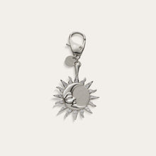 Sun & Moon Bag Charm | Brass/Rhodium