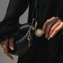 Sun & Moon Bag Charm | Brass/Gold Vermeil