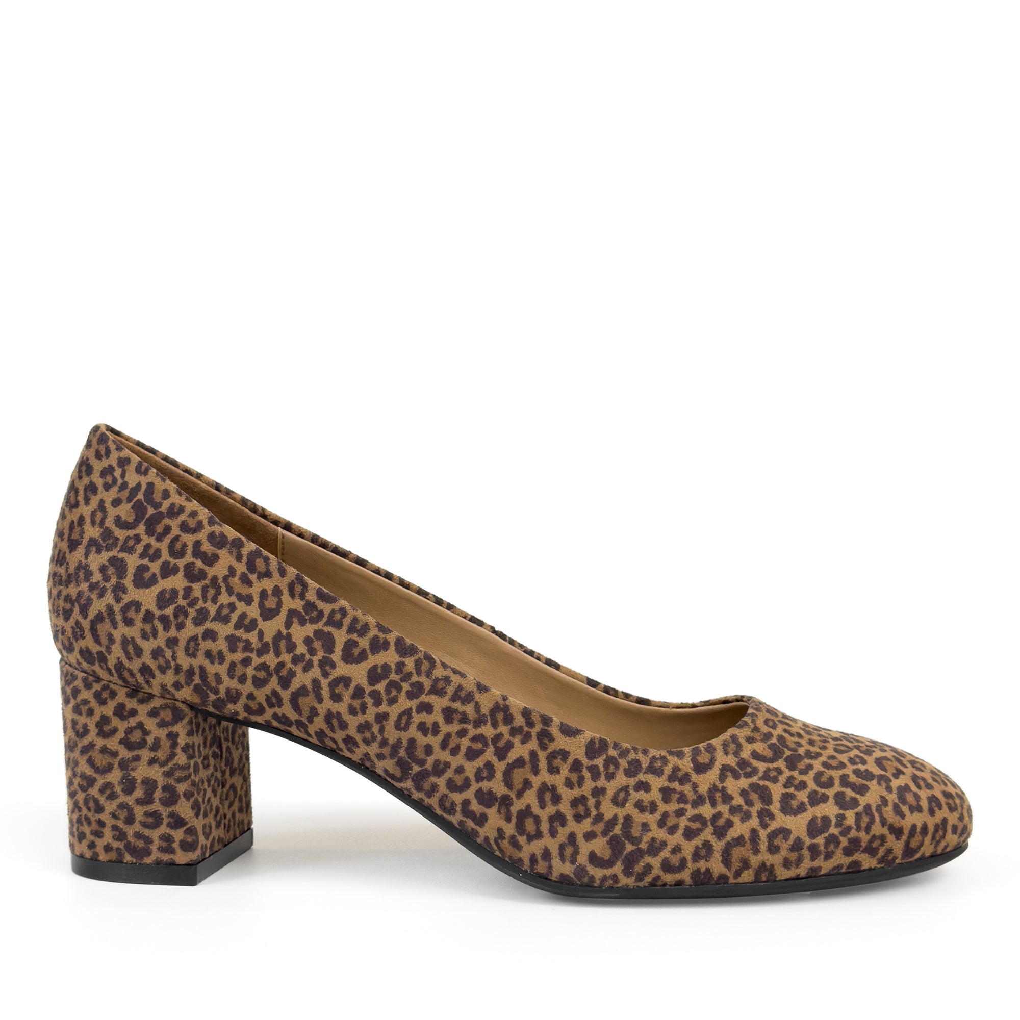 Ebel | Tan Multi Mini Leopard Suede