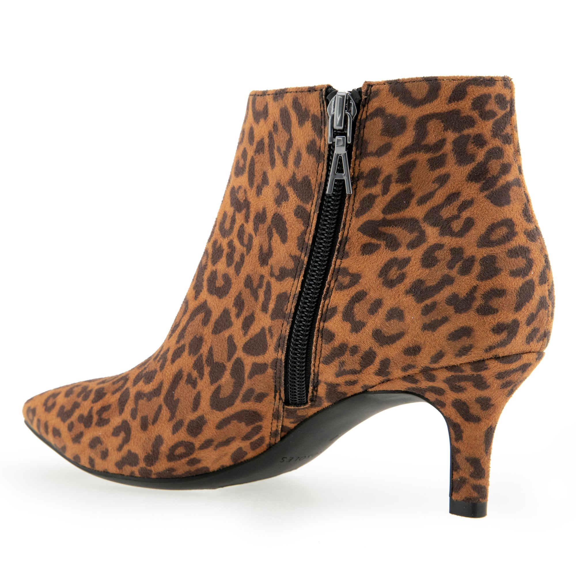 Edith | Tan Leopard Suede