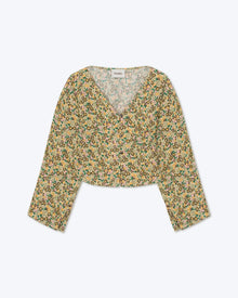 Marsha Printed Long Sleeve Top | Ditsy Floral