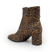 Mari | Tan Multi Faux Leopard Suede
