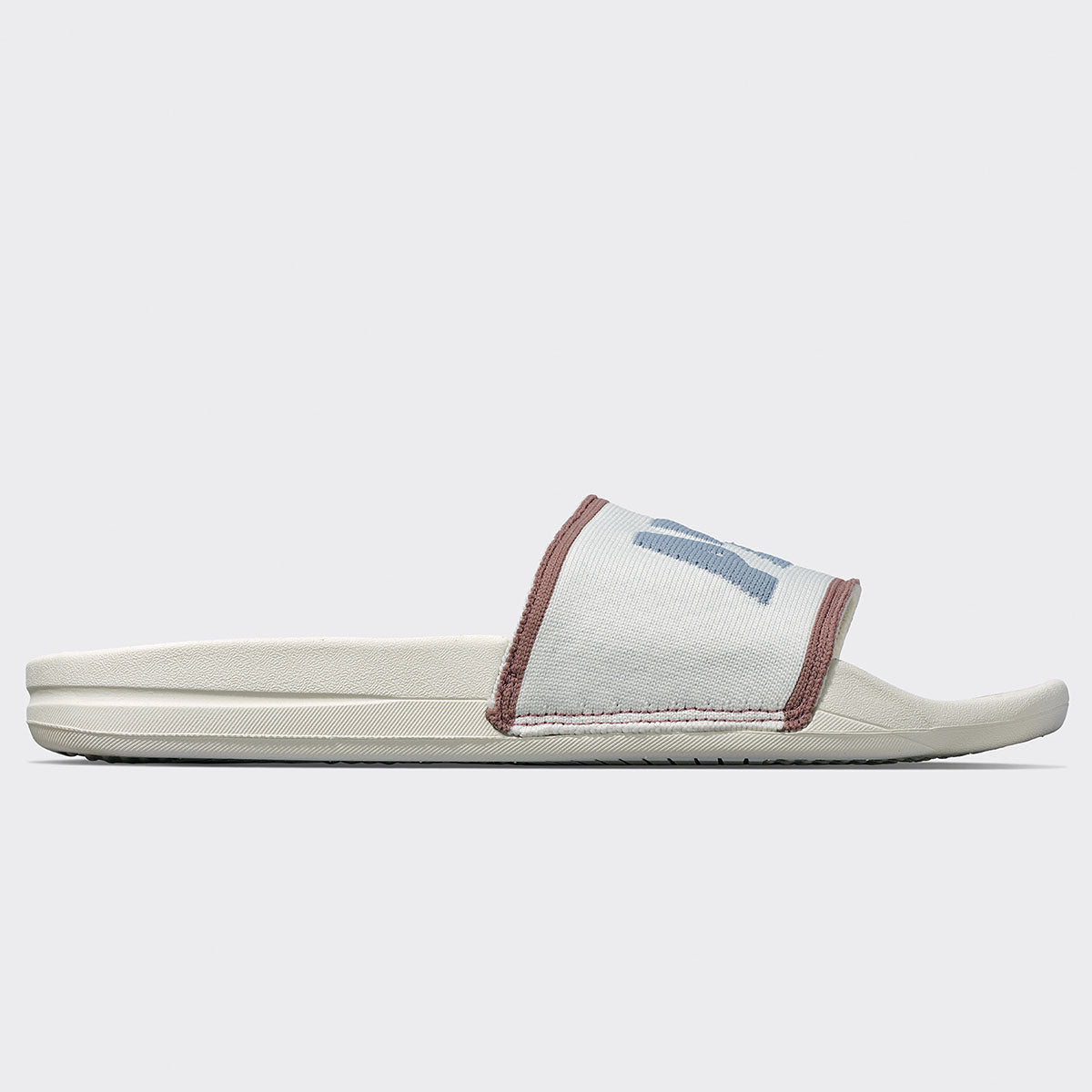 Women's | Big Logo TechLoom Slide | Ivory / Forged Blue / Beachwood
