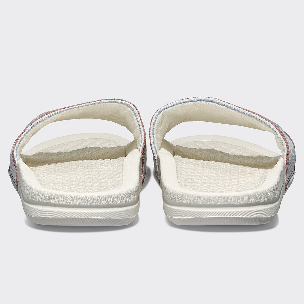Women's | Big Logo TechLoom Slide | Ivory / Forged Blue / Beachwood