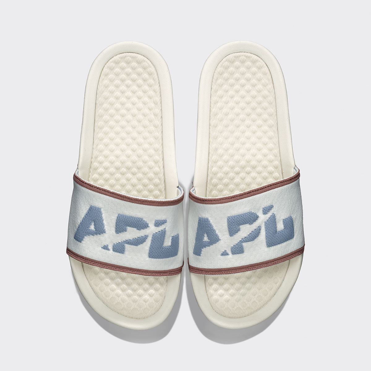 Women's | Big Logo TechLoom Slide | Ivory / Forged Blue / Beachwood