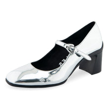 Cali | Silver Mirror Faux Leather